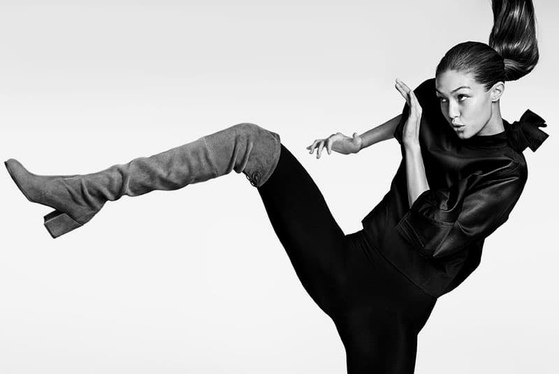 Gigi Hadid Stuart Weitzman Boot Collaboration