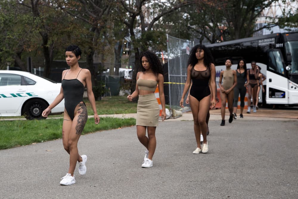 Kanye West Yeezy Season 4 Front Row Guests Pharrell Williams Virgil Abloh Kacy Hill Aleali May Desiigner Jerry Lorenzo Adrianne Ho
