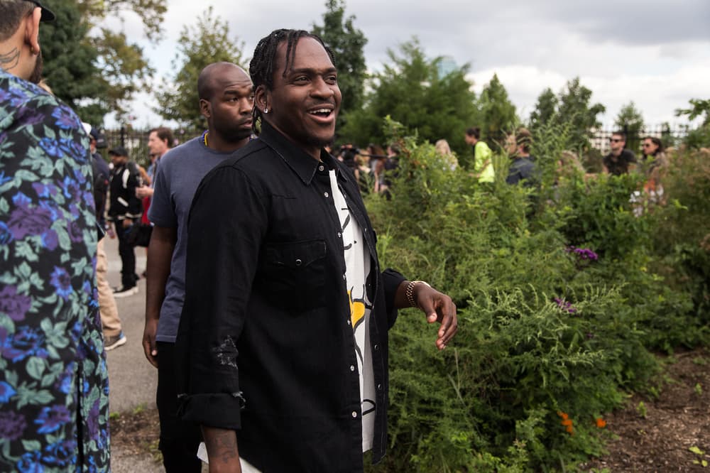 Kanye West Yeezy Season 4 Front Row Guests Pharrell Williams Virgil Abloh Kacy Hill Aleali May Desiigner Jerry Lorenzo Adrianne Ho
