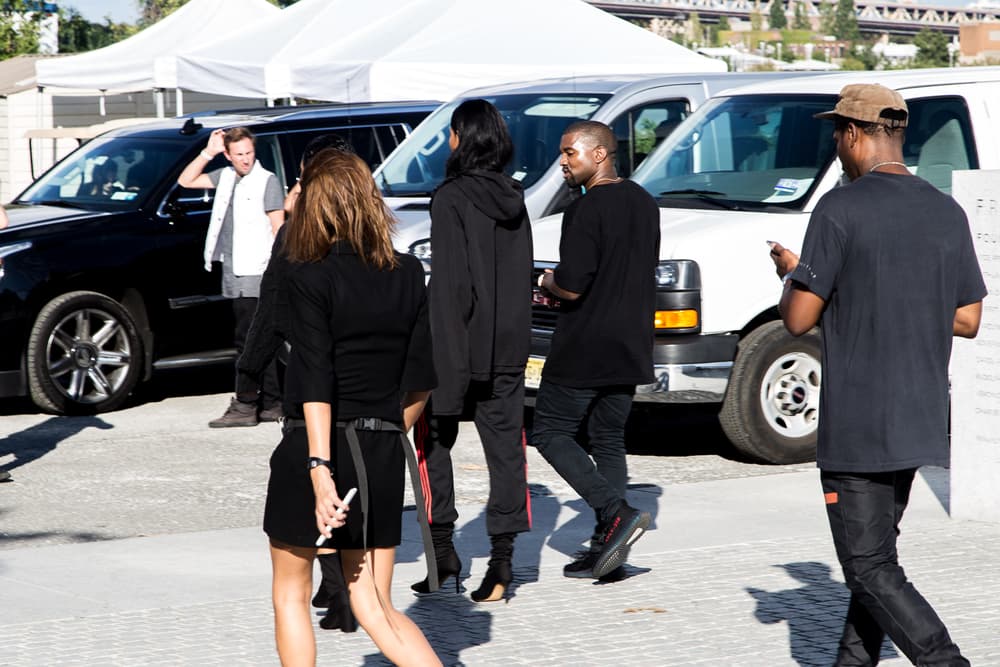 Kanye West Yeezy Season 4 Front Row Guests Pharrell Williams Virgil Abloh Kacy Hill Aleali May Desiigner Jerry Lorenzo Adrianne Ho