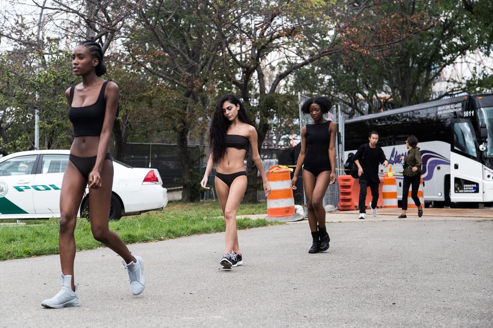 Kanye West Yeezy Season 4 Front Row Guests Pharrell Williams Virgil Abloh Kacy Hill Aleali May Desiigner Jerry Lorenzo Adrianne Ho