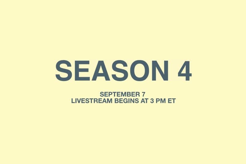Kanye West YEEZY Season 4 TIDAL Livestream