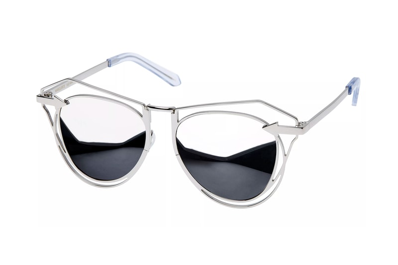 karen walker eyewear sunglasses man ray metal frames