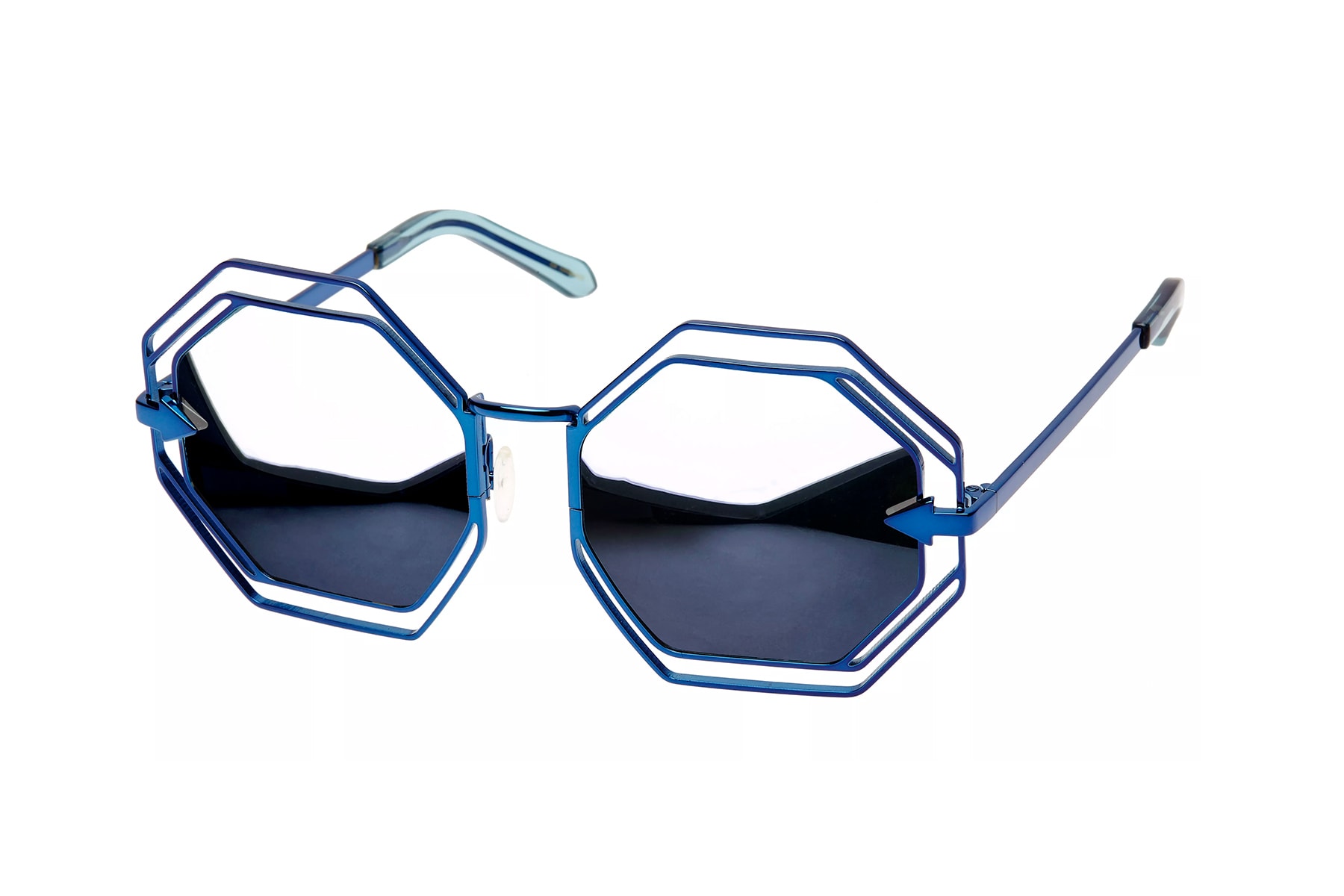 karen walker eyewear sunglasses man ray metal frames