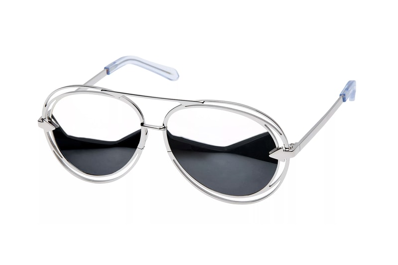 karen walker eyewear sunglasses man ray metal frames