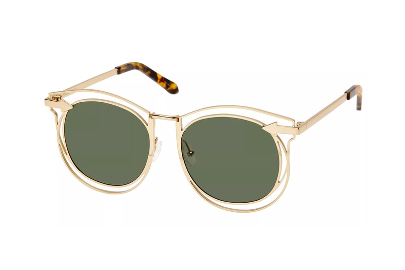 karen walker eyewear sunglasses man ray metal frames