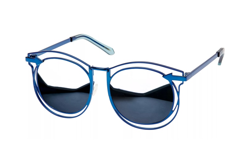 karen walker eyewear sunglasses man ray metal frames