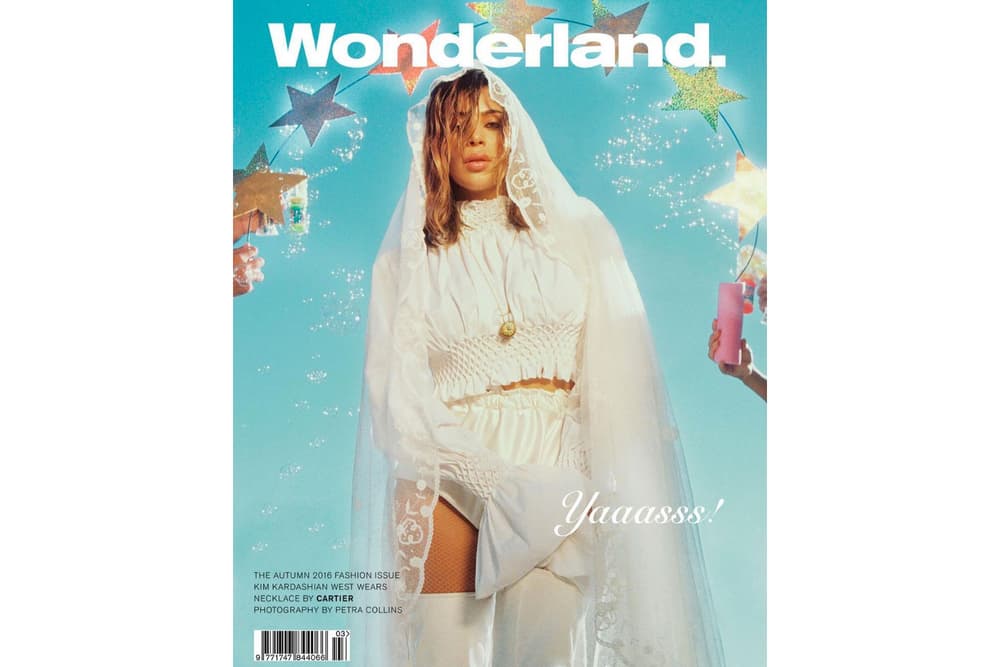 Kim Kardashian Wonderland Magazine 2016 Fall Issue