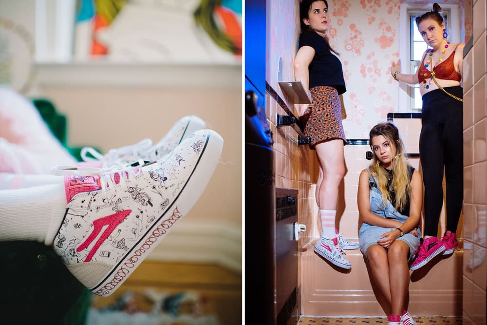 Lena Dunham Lakai Sneaker Collaboration