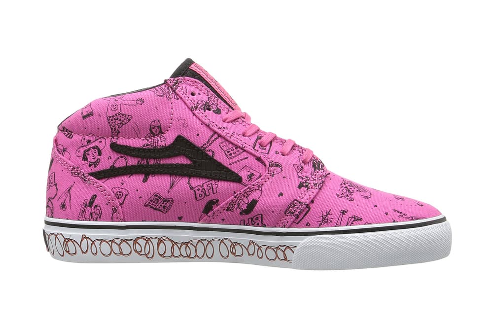 Lena Dunham Lakai Sneaker Collaboration