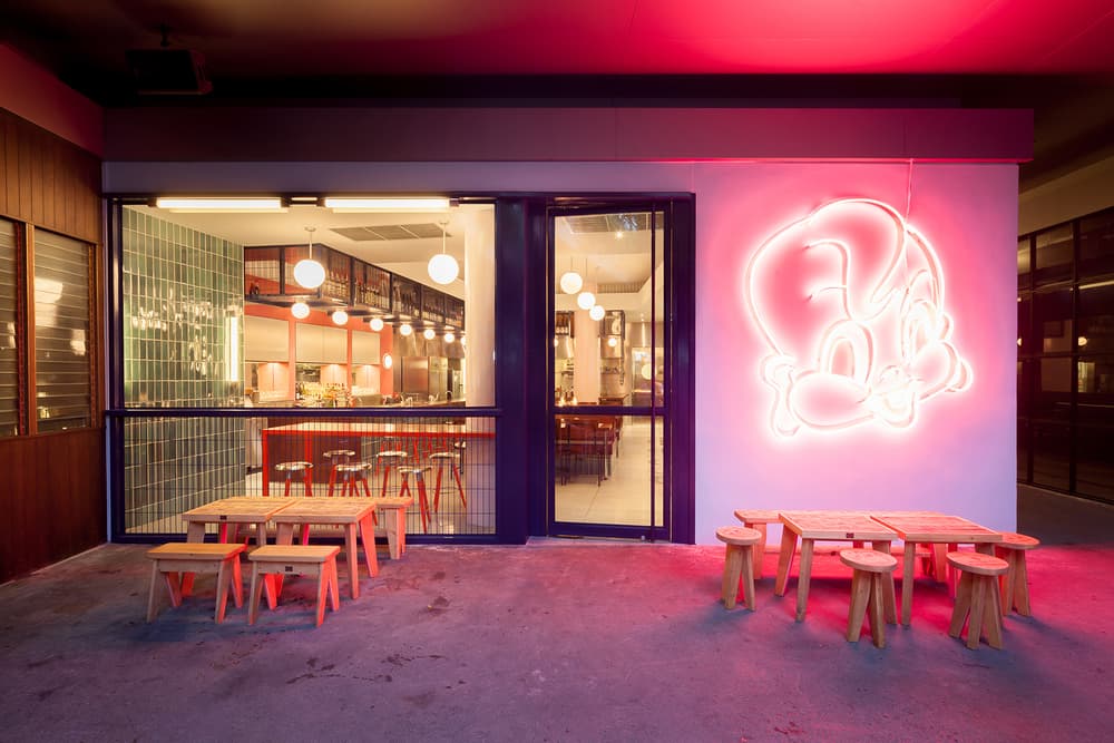 hong kong little bao bangkok thailand restaurant diner burgers interior design
