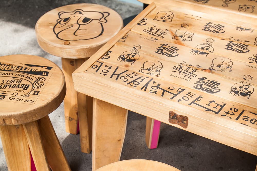 hong kong little bao bangkok thailand restaurant diner burgers interior design