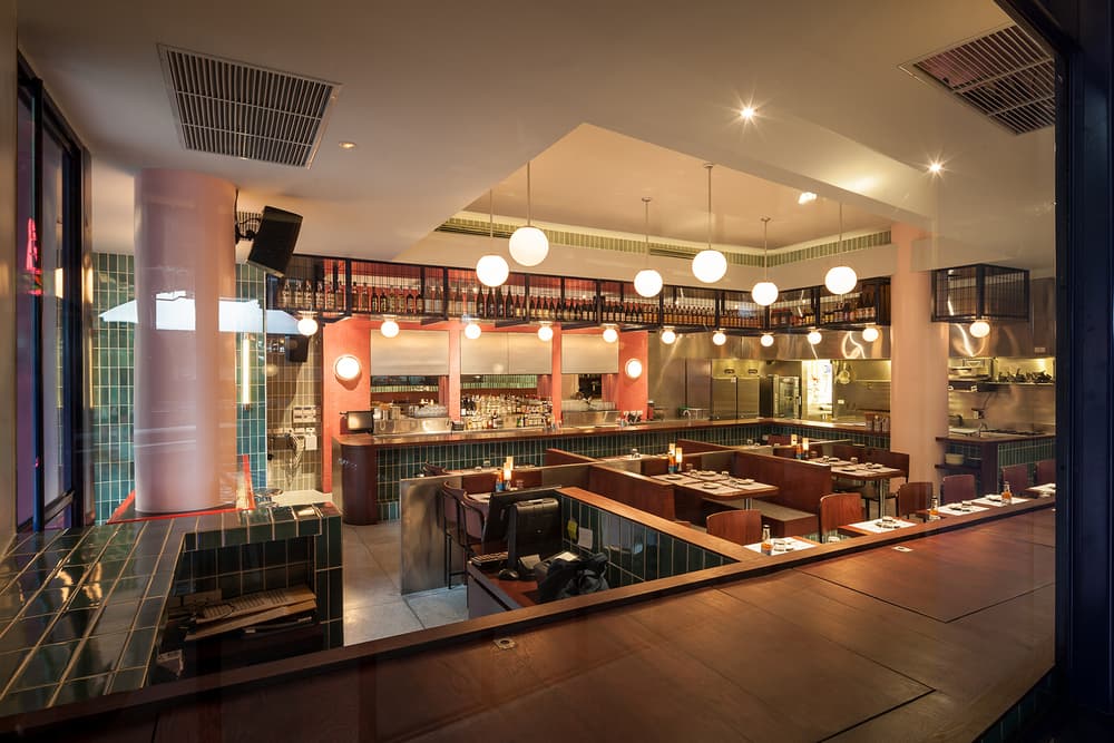 hong kong little bao bangkok thailand restaurant diner burgers interior design