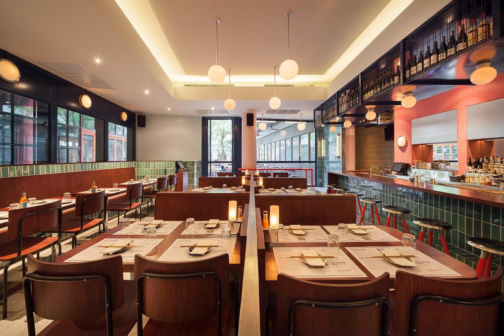 hong kong little bao bangkok thailand restaurant diner burgers interior design