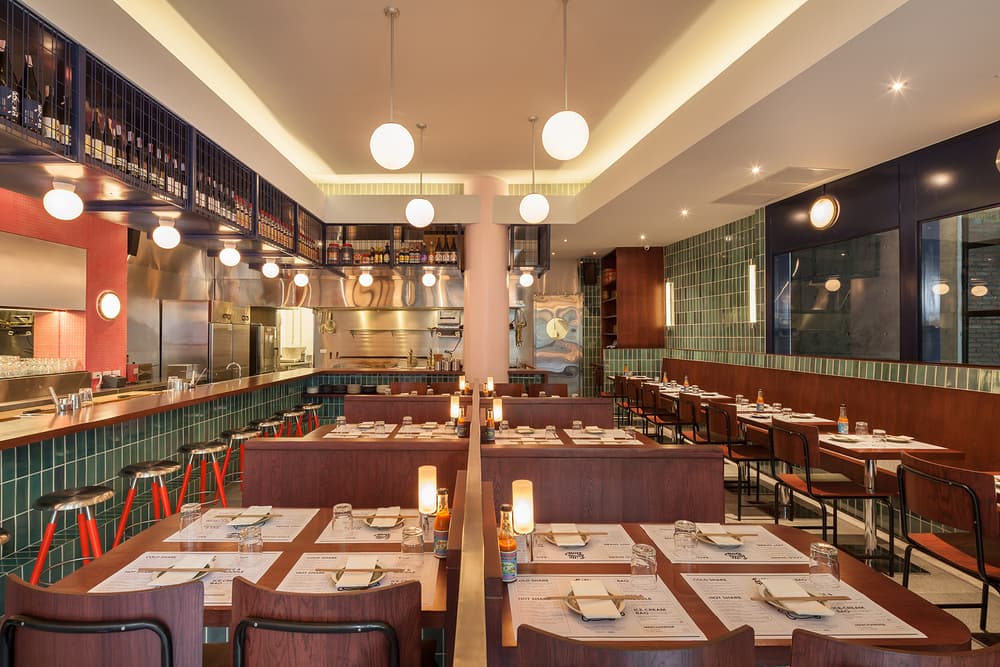 hong kong little bao bangkok thailand restaurant diner burgers interior design