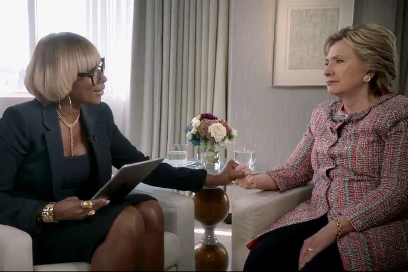mary j blige hillary clinton interview apple music beats 1 presidential campaign