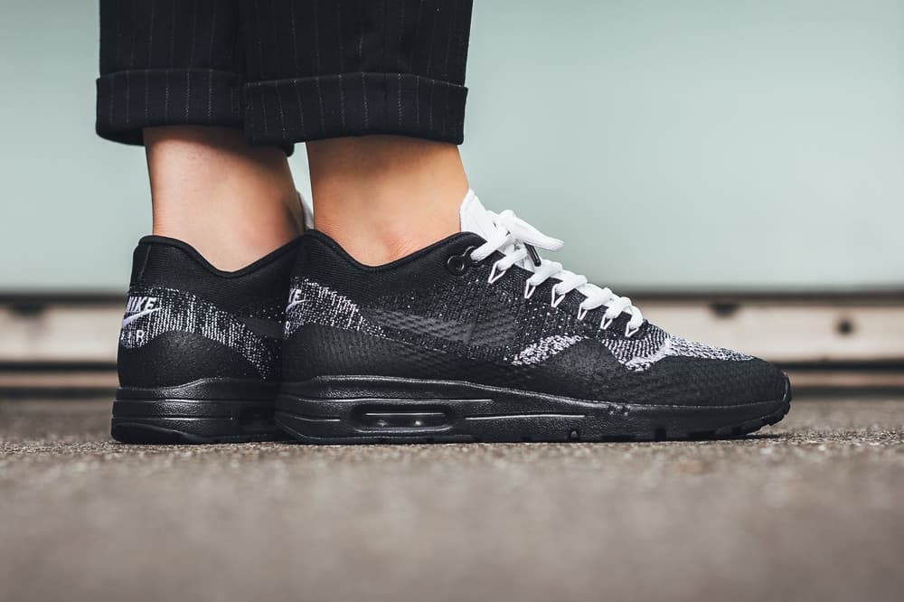 Nike Air Max 1 Ultra Flyknit In Black Anthracite Hypebae Nike Air Max 1 Ultra Flyknit In Black Anthracite Hypebae