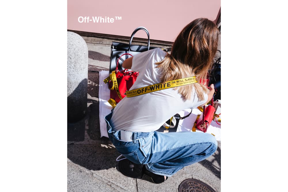 OFF-WHITE Spring Summer 2017 Binder Clip Bag