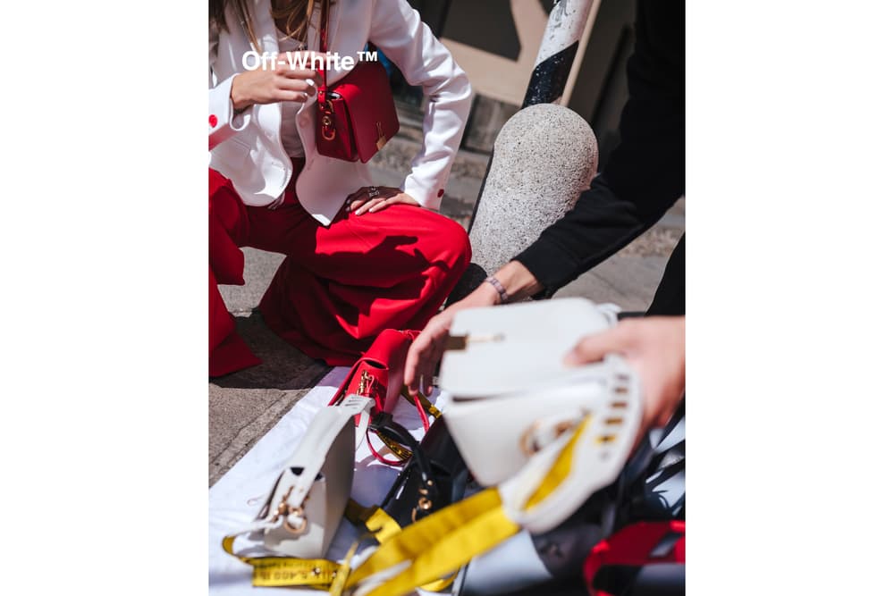 OFF-WHITE Spring Summer 2017 Binder Clip Bag