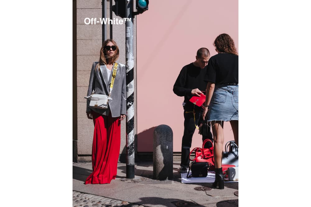 OFF-WHITE Spring Summer 2017 Binder Clip Bag