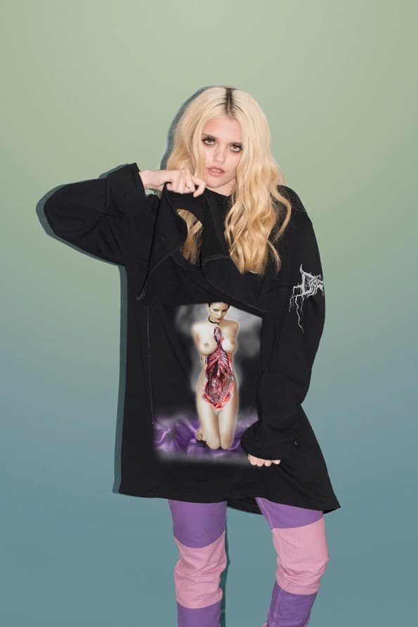 sky ferreira darkdron juggalos insane clown posse friday the 13th lookbook