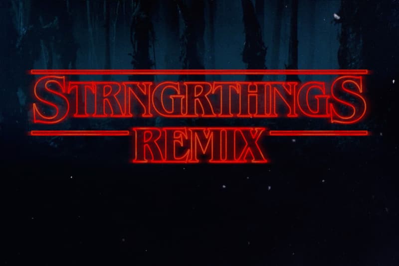 Stranger Things Title Card