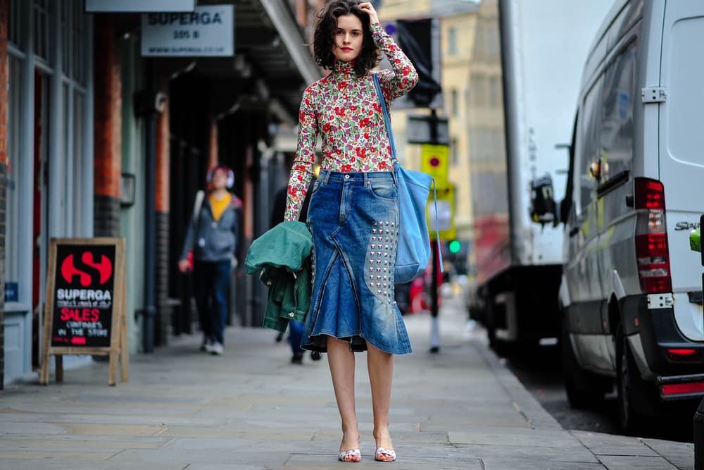 streetsnaps london fashion week mishbv rihanna fenty puma chanel celine vans