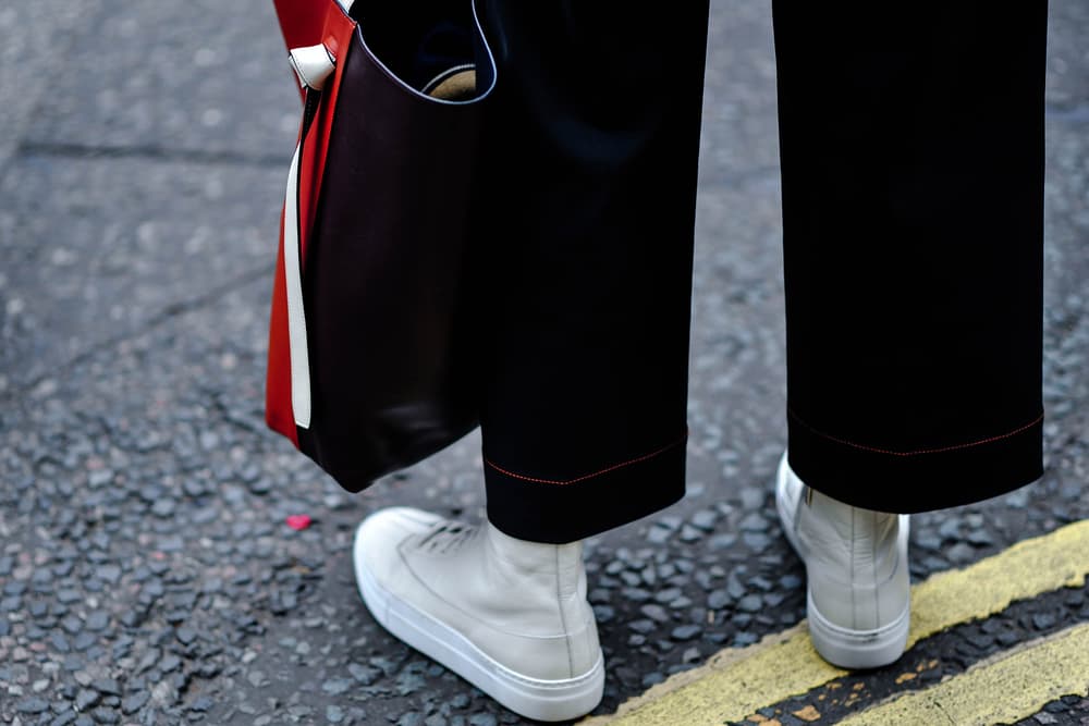 streetsnaps london fashion week mishbv rihanna fenty puma chanel celine vans