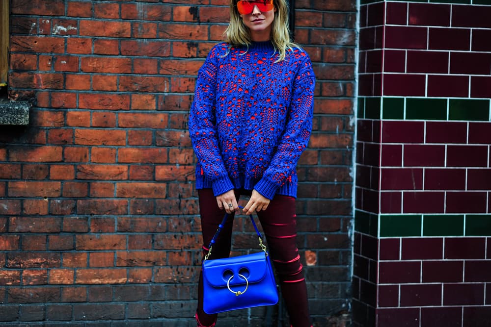 streetsnaps london fashion week mishbv rihanna fenty puma chanel celine vans