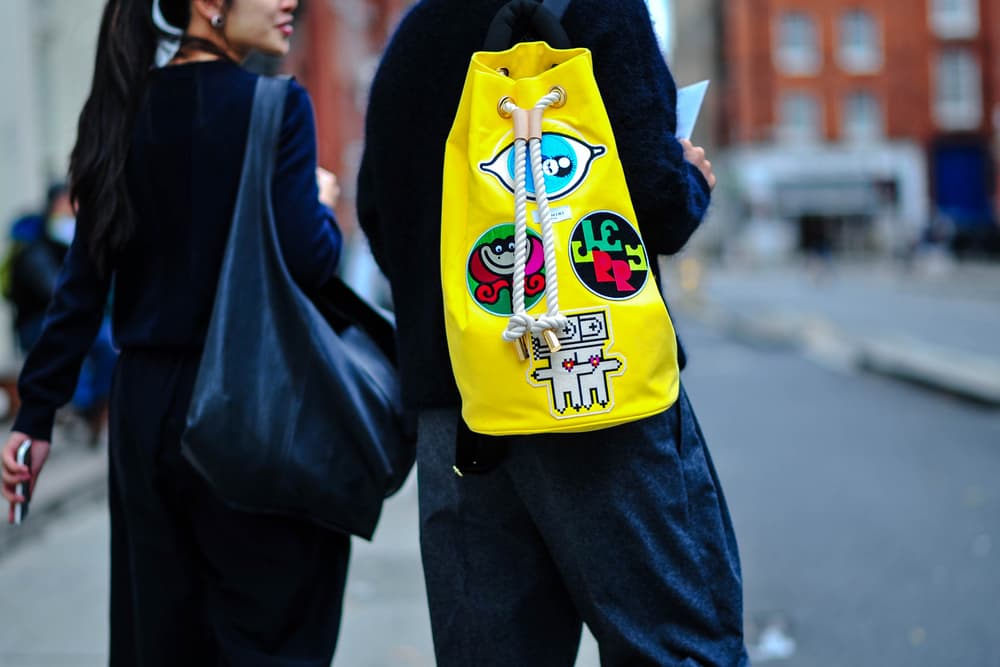 streetsnaps london fashion week mishbv rihanna fenty puma chanel celine vans