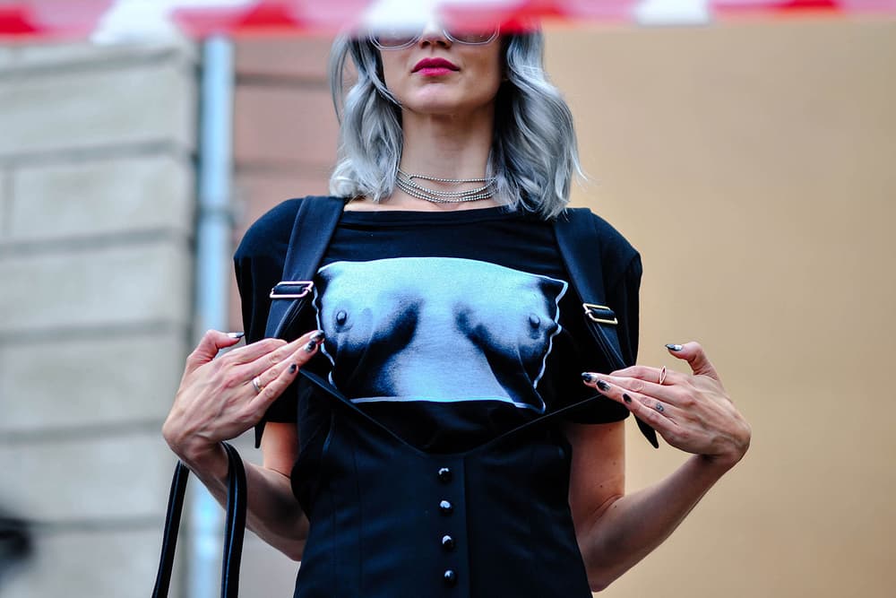 streetsnaps milan fashion week mfw street style vetements adidas rick owens vivetta