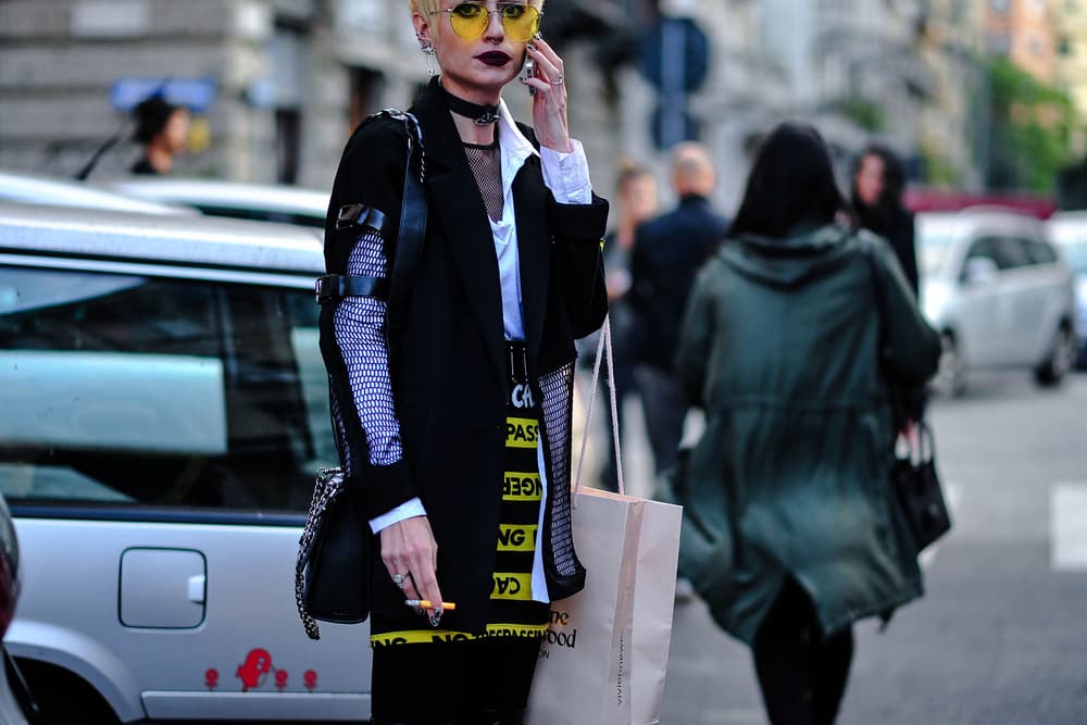 streetsnaps milan fashion week mfw street style vetements adidas rick owens vivetta