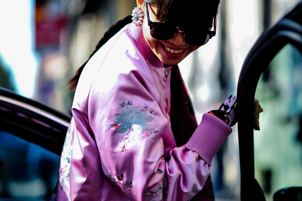 streetsnaps milan fashion week mfw street style jw anderson chanel bomber jackets