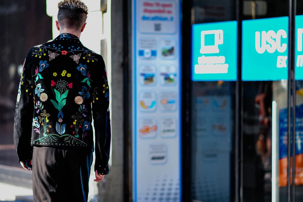 streetsnaps milan fashion week mfw street style jw anderson chanel bomber jackets