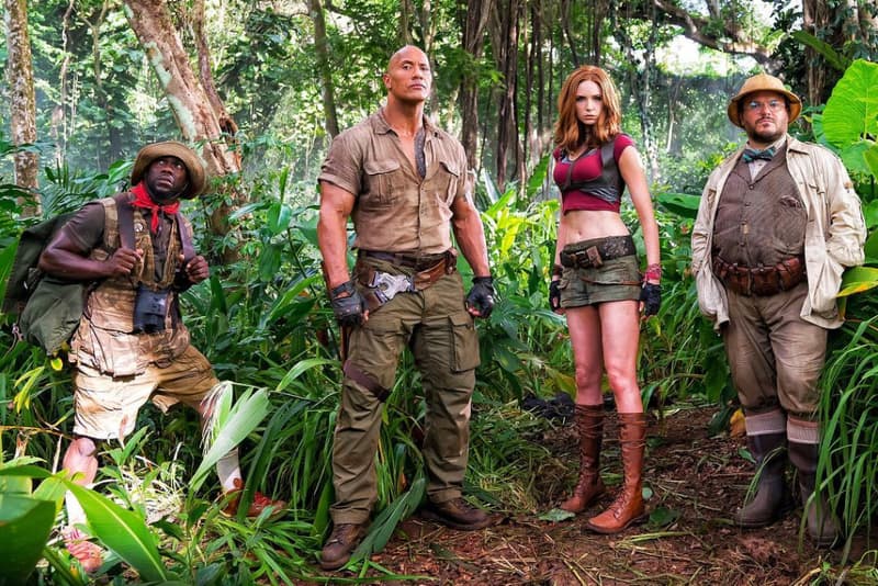Jumanji Reboot Dwayne The Rock Johnson Kevin Hart