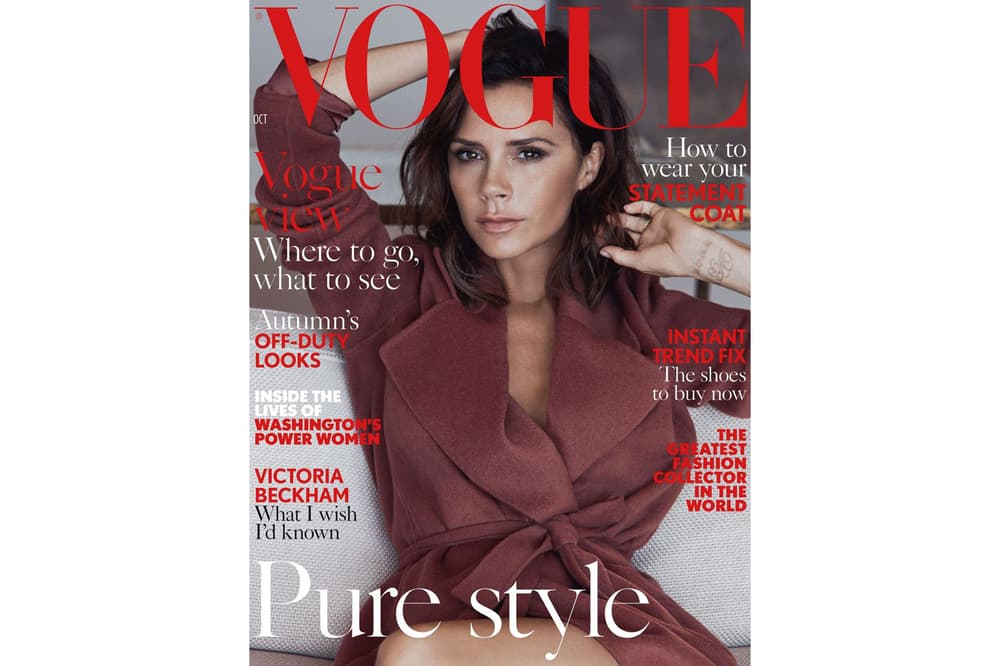Victoria Beckham Vogue UK 2016 October