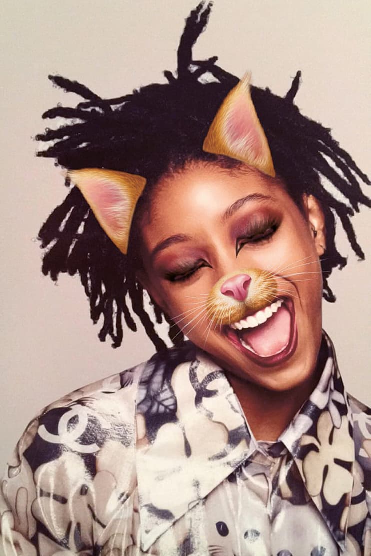 Willow Smith Snapchat Filters Garage Magazine