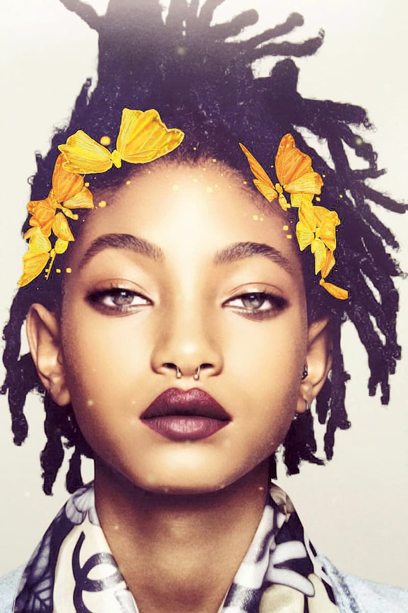 Willow Smith Snapchat Filters Garage Magazine