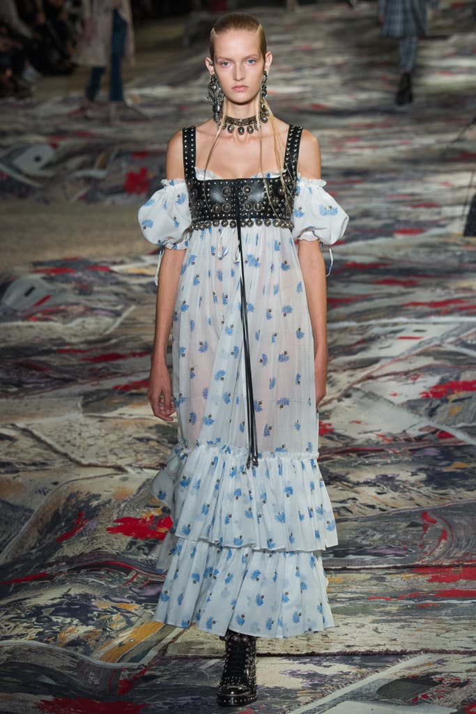 Alexander McQueen Paris Fashion Week 2017 Spring Summer