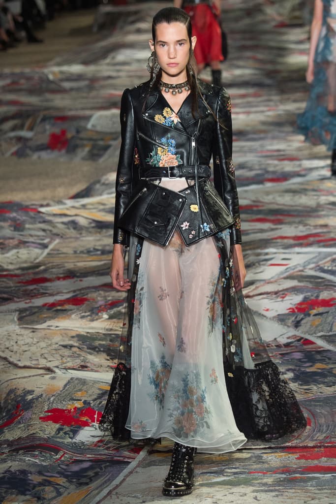 Alexander McQueen Paris Fashion Week 2017 Spring Summer