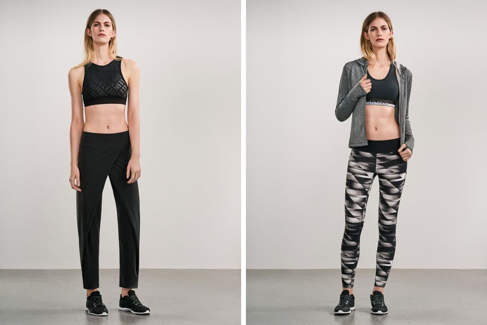 calvin klein performance athleisure workout sportswear leggings jackets sports bra