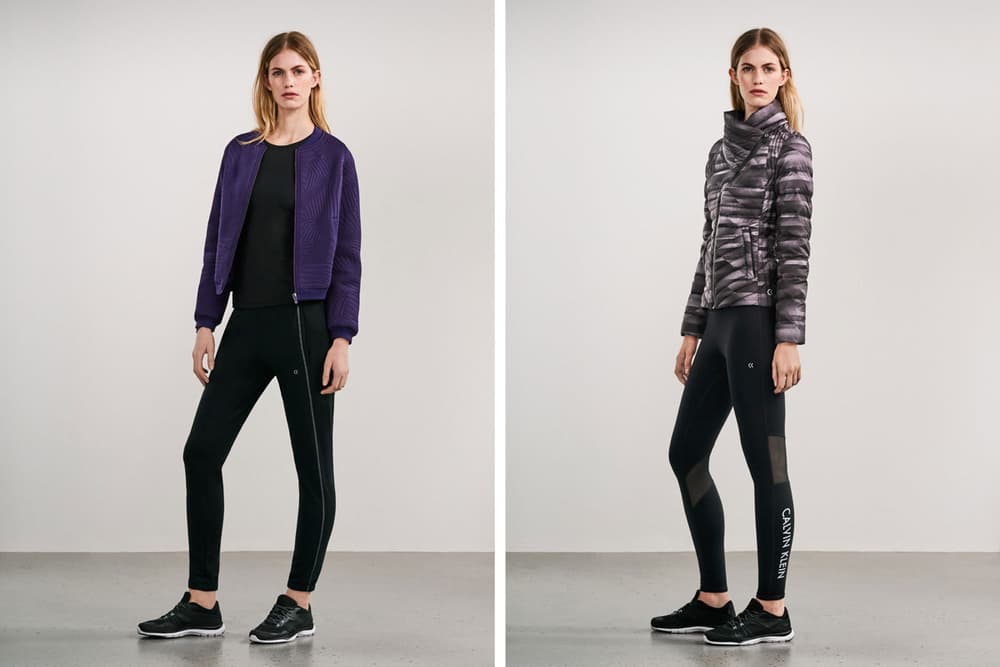 calvin klein performance athleisure workout sportswear leggings jackets sports bra