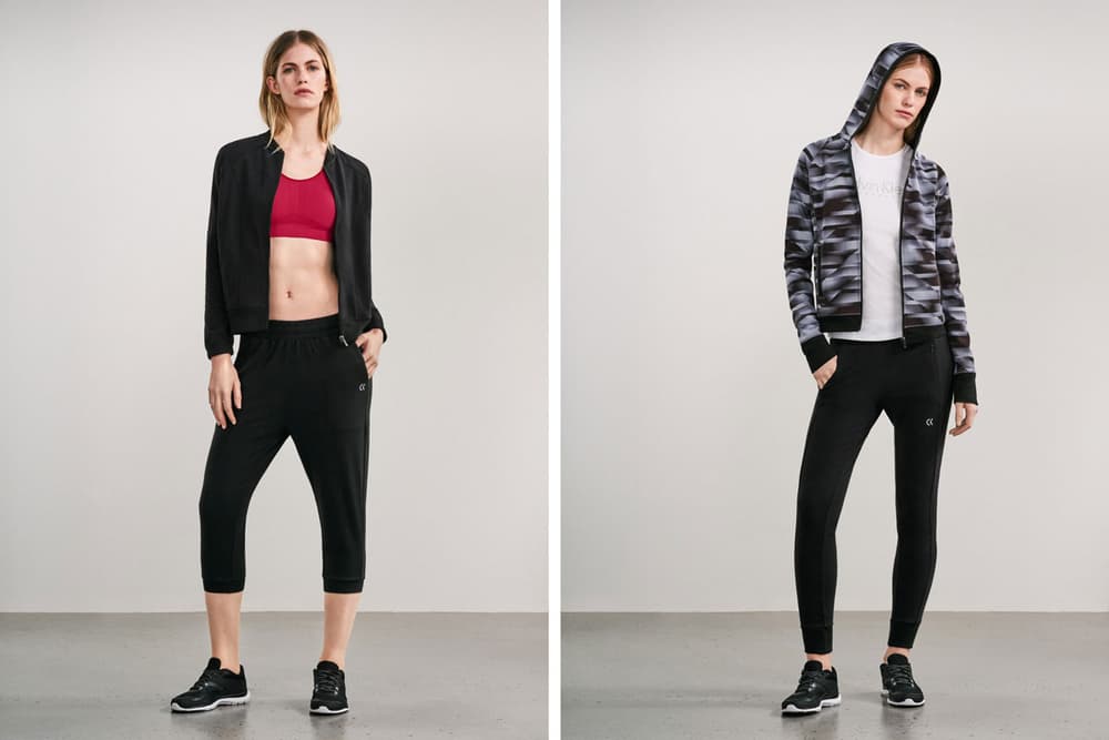 calvin klein performance athleisure workout sportswear leggings jackets sports bra