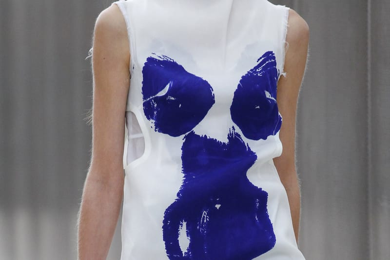 celine yves klein dress