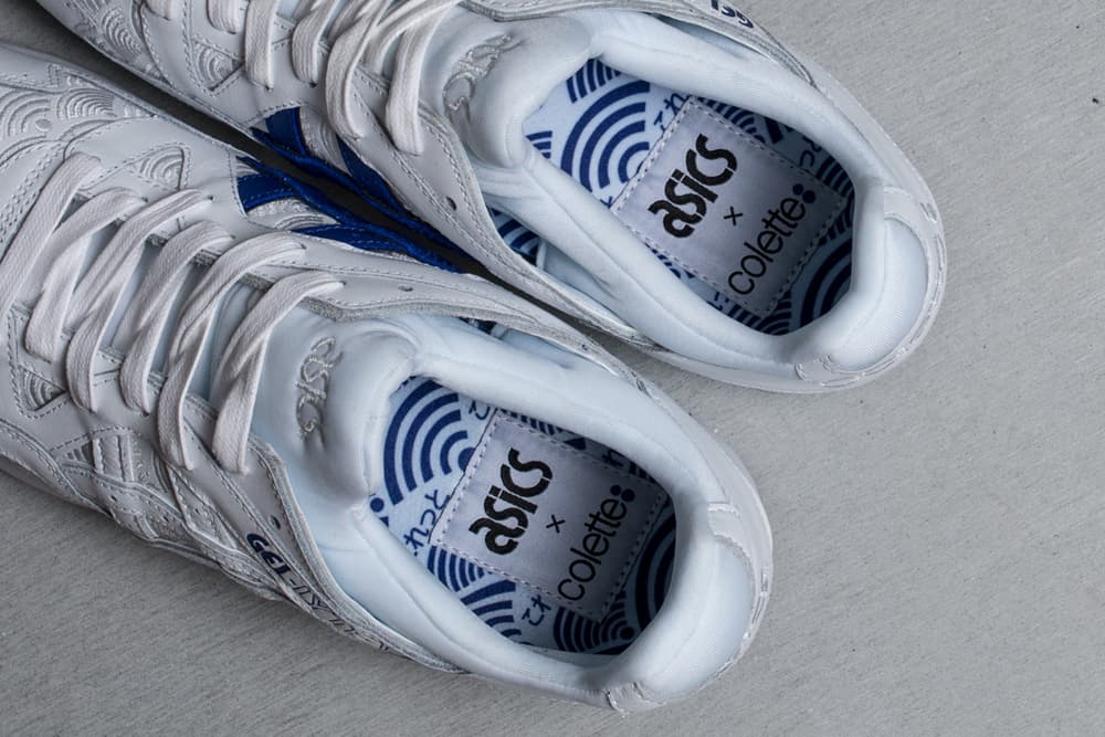 colette asics tiger gel lyte v yukata white sneaker japanese