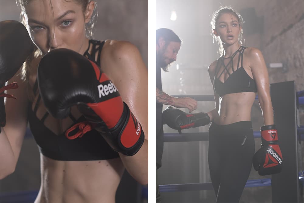 Gigi Hadid Reebok Perfect Never Boxing Campaign