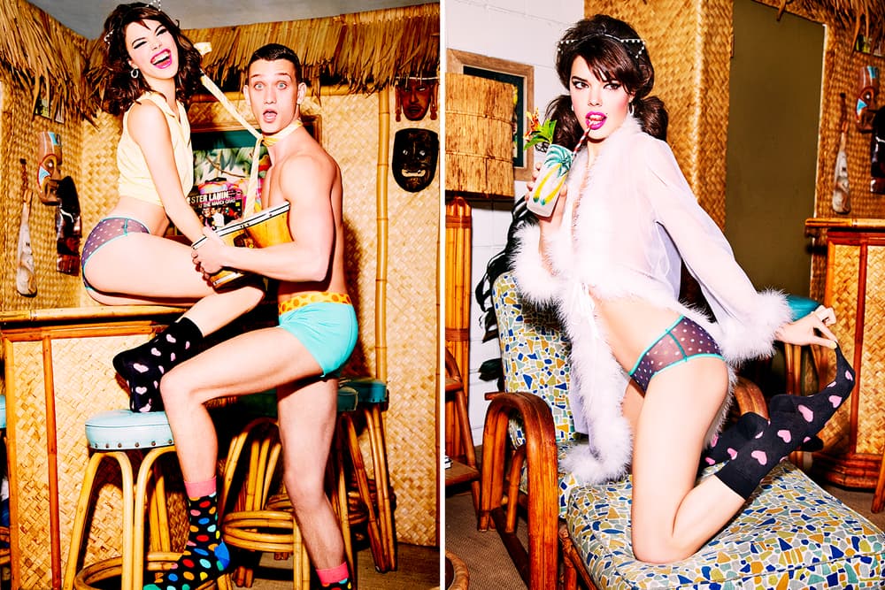 Happy Socks Ellen von Unwerth Collaboration