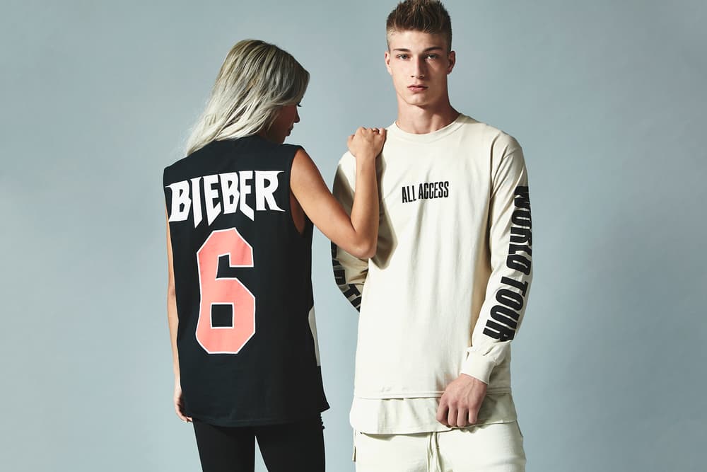 Justin Bieber Purpose Tour All Access Merch PacSun