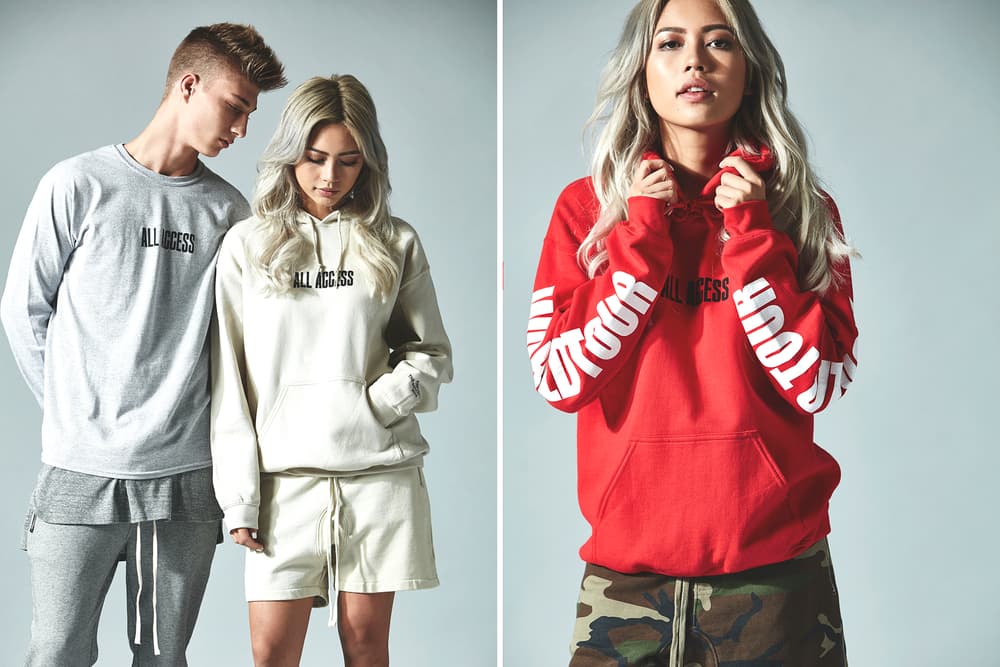 Justin Bieber Purpose Tour All Access Merch PacSun