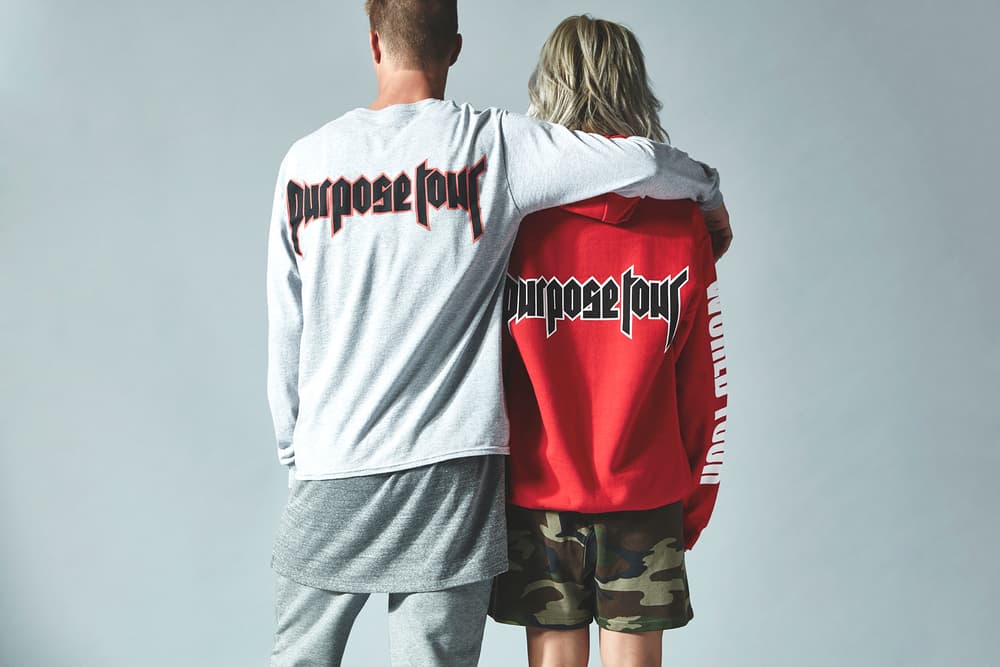 Justin Bieber Purpose Tour All Access Merch PacSun